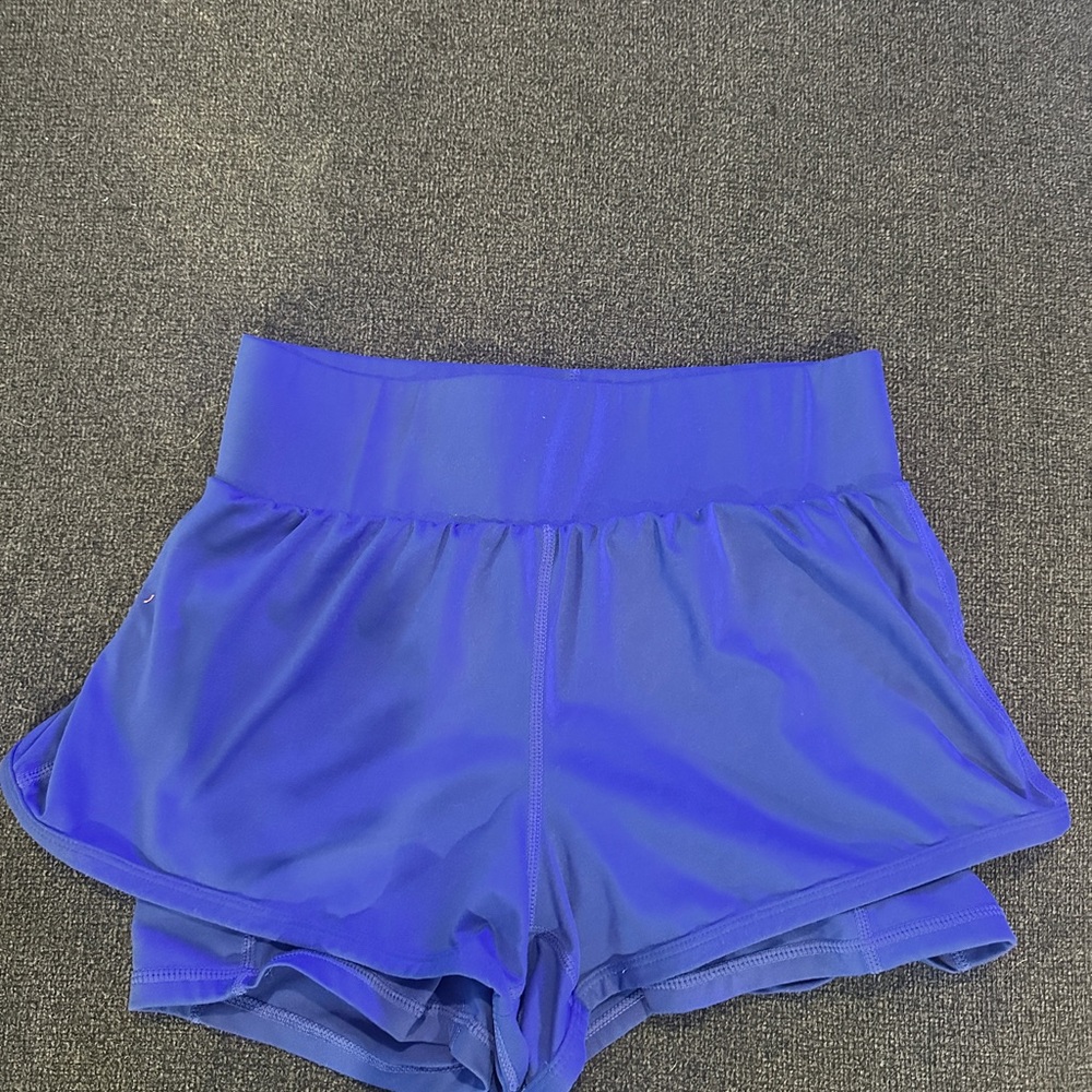 Fabletics Vibrant Blue Athletic Shorts